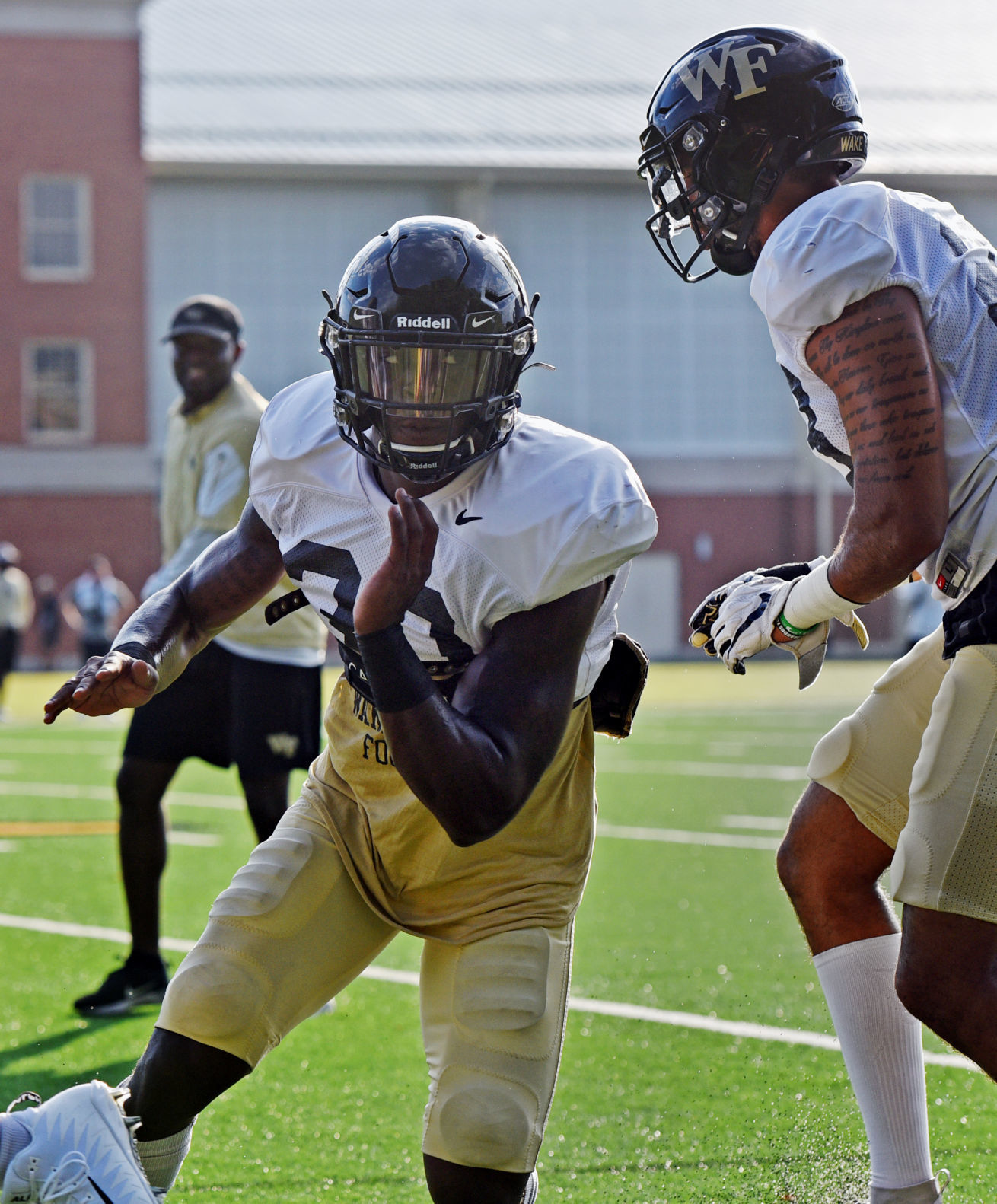 Wake Forest football practice